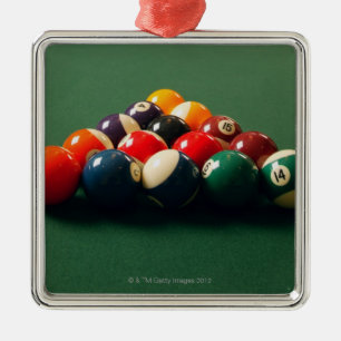 Pool Silbernes Ornament