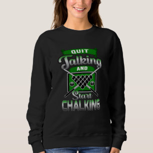 Pool Snooker Billiard 8 Ball Billiard Funny Gift Sweatshirt