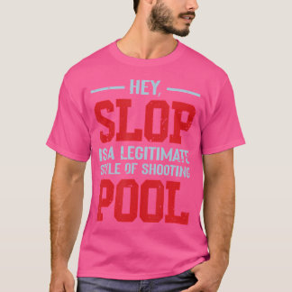 Pool Snooker Player Billiards Glove Wearer Cue Bil T-Shirt