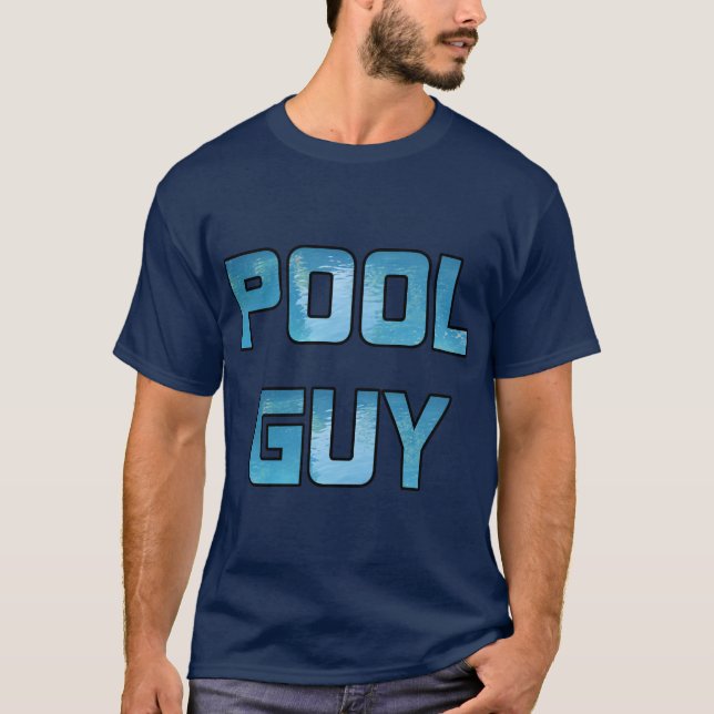 Pool-Typ T-Shirt (Vorderseite)