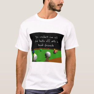 Pool und Billard Spaß T - Shirt