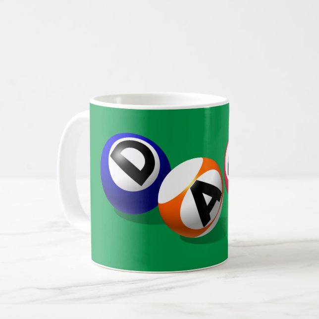 Pool-Vater Kaffeetasse (Vorderseite Links)
