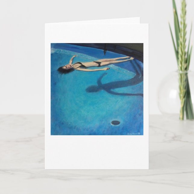"Pool" von Trina Chow Karte (Vorderseite)