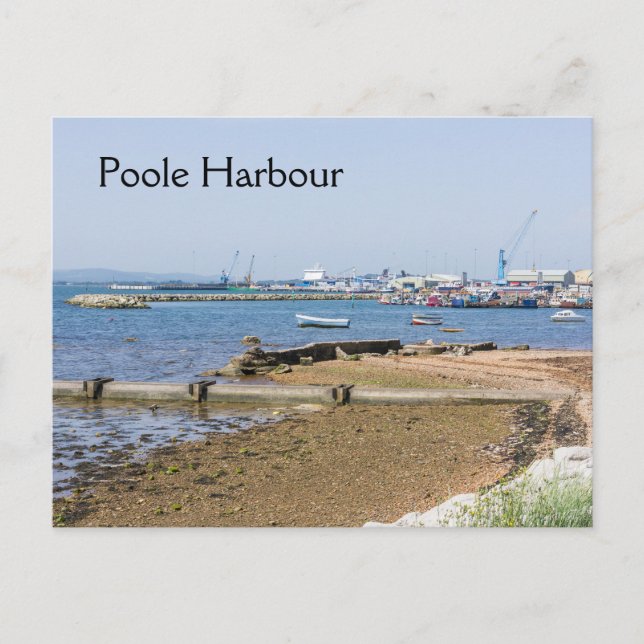 Poole Harbour Postkarte (Vorderseite)