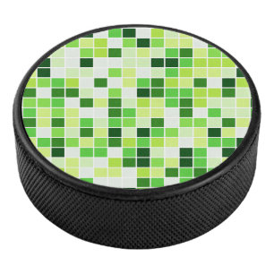 Poolfliesen, Grüne Mosaikfliesen, Geometrisches Mu Eishockey Puck