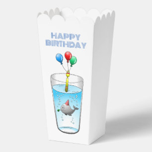 Poolparty-Geburtstag Geschenkschachtel