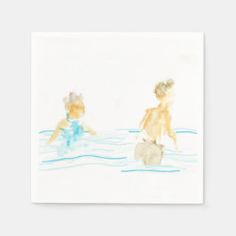 Poolparty-Tischdecken Serviette