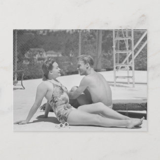 Poolside Fandom Postkarte