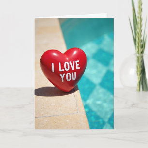 Poolside Love You Karte