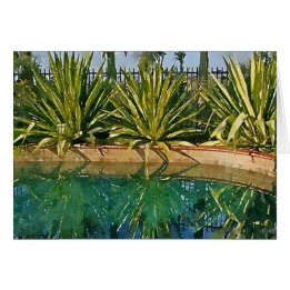 Poolside-Unterstützungskarte