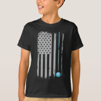 Poolspieler - Billard 8 Ball Vintage Amerikanische