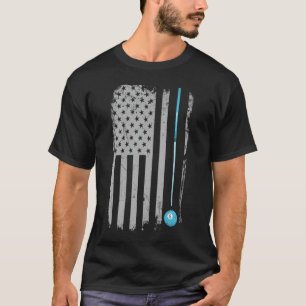 Poolspieler Hoodie - Billard 8 Ball Vintage Amer T-Shirt