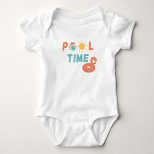 Poolzeit. Baby Bodyssuits & One-Pieces Baby Strampler