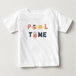 Poolzeit. Baby T - Shirt & Tops
