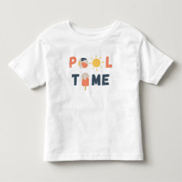 Poolzeit. Kleinkind T - Shirt & Tops