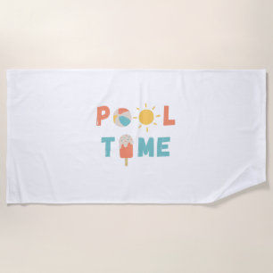Poolzeit. Strandtücher