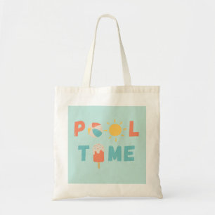 Poolzeit. Tasche und Taschen Pool Strand