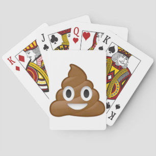 Poop Emoji Spielkarten