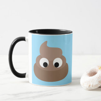 POOP FUNNY COFFEE MUG TASSE