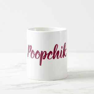 Poopchik! Ukrainische Tasse vom Kuchen