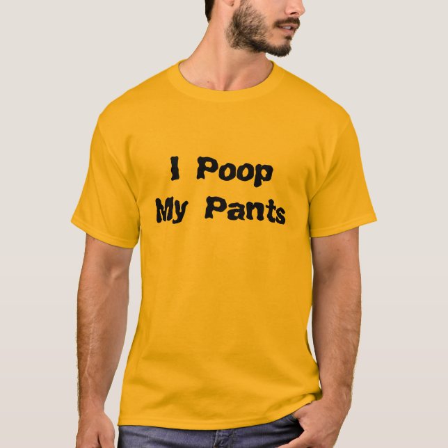Poopie keucht T-SHIRT (Vorderseite)