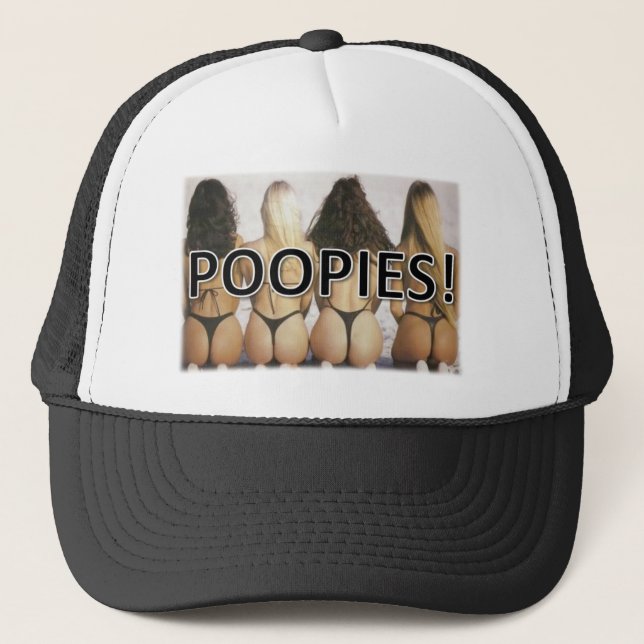 POOPIES! TRUCKERKAPPE (Vorderseite)