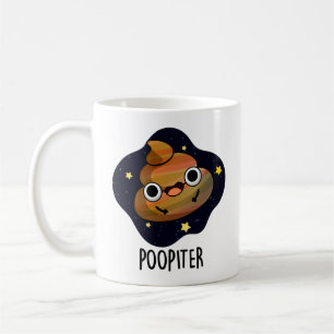 Poopiter Funny Planet Jupiter Pun Kaffeetasse