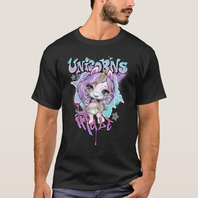 Poopsie Slime Surprise Unicorns Rule T-Shirt (Vorderseite)