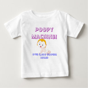 "Poopy Maschine!" Säuglings-T - Shirt