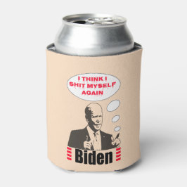 Poopy Pants Biden Dosenkühler