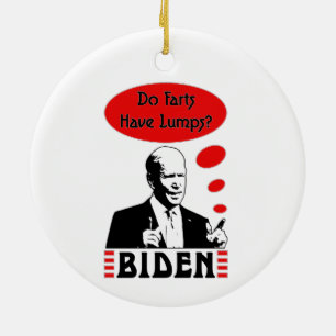 Poopy Pants Biden Keramik Ornament