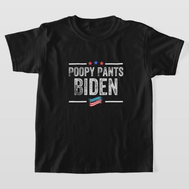 Poopy Pants Biden T-Shirt (Ablage )