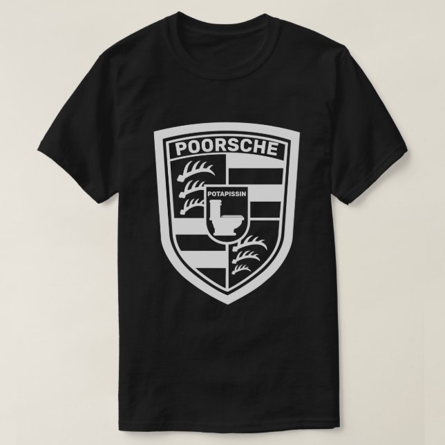 Poorsche Potapissan T-Shirt (Design vorne)