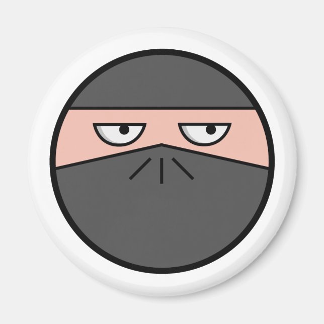 Pootie! - Ninjahead Magnet (Vorne)