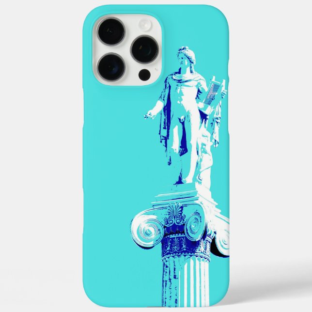 Pop Art Apollo Antike Griechische Skulptur Case-Mate iPhone Hülle (Rückseite)
