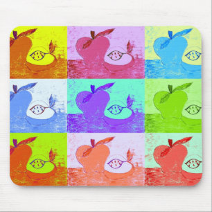 Pop Art Apple Mousepad