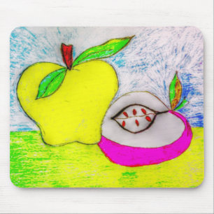 Pop Art Apples Mousepad