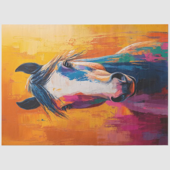 Pop Art Art Decoupage Seidenpapier (Vorderseite)