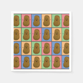 Pop Art Art Potato Serviette