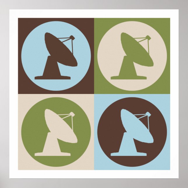 Pop Art Astrophysik Poster (Vorne)