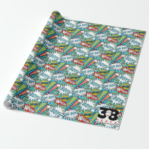Pop Art Baby Boy Geschenkpapier