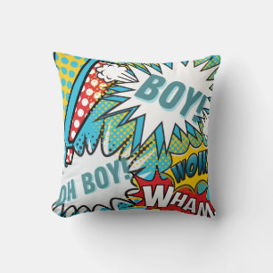 Pop Art Baby Boy Kissen