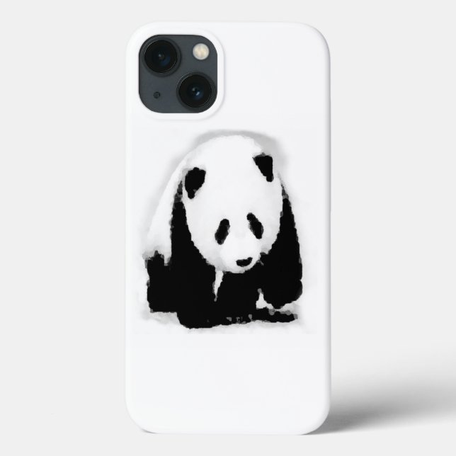 Pop Art Baby Panda Case-Mate iPhone Hülle (Rückseite)