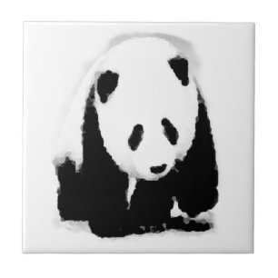 Pop Art Baby Panda Fliese