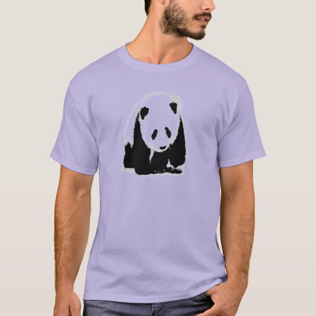 Pop Art Baby Panda T-Shirt (Vorderseite)