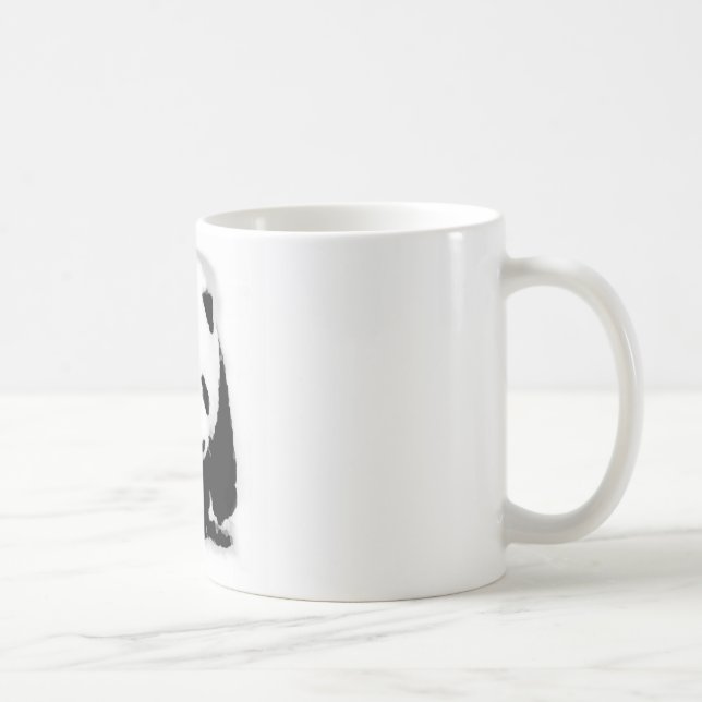 Pop Art Baby Panda Tasse (Rechts)