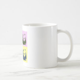 Pop Art Baby Pandas Tasse