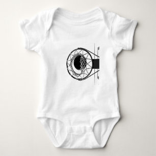 Pop Art Basketball Baby Strampler
