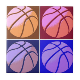 Pop Art Basketball Fliese