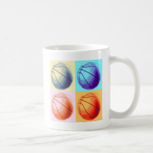 Pop Art Basketball Kaffeetasse
